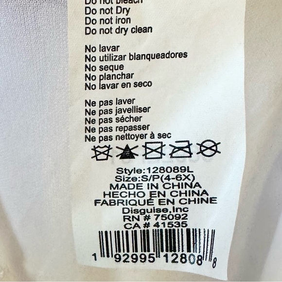 Disney Frozen Snow Queen Elsa Costume Dress - Size: S (4-6X) - Picture 4 of 9